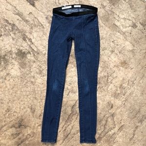 Urban Outfitters Stretch Dark Blue Jean Leggings.